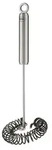 R&Ouml;SLE Spiralbesen Silikon 27 cm - silber