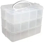 rayher SORTIERBOX M.TRAGEGRIFF 23X15X18CM 39320000