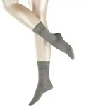 ESPRIT Damen Socken Basic uni 2er Pack - grau - 35|38|37|36