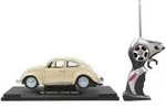 Jamara - Fahrzeug, VW K&auml;fer 1:18 RC Die Cast creme wei&szlig; 40MHz