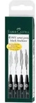 FABER-CASTELL Tuschestift Pitt Artist Pen Farbe 199 4er Set