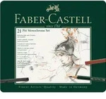 FABER-CASTELL Set Pitt Monochrome medium Metalletui