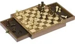 Goki Magnetisches Schachspiel mit Schubladen 56919