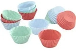 LURCH Flexiform Muffinliner 12er Set - rot|blau|gr&uuml;n