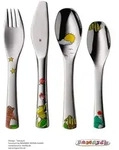 WMF Kinderbesteck 4-teilig Janosch - silber