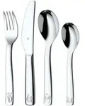 WMF Kinderbesteckset FARM, 4-teilig - silber