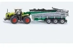 SIKU 1827 Farmer - Claas Xerion mit Fasswagen