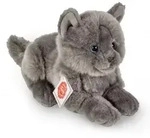 Teddy-Hermann - Pl&uuml;schtier Kart&auml;user Katze liegend 20 cm