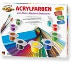 Schipper Malen nach Zahlen - Zubeh&ouml;r - Acrylfarben zum Malen, Basteln und...