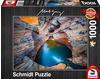 Schmidt Spiele - Erwachsenenpuzzle - Indigo, 1000 Teile Puzzle