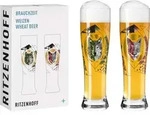 RITZENHOFF Brauchzeit Weizenbierglas-Set #3, #4 Von Sonja Eikler - mehrfarbig