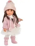 Llorens - Fashion Puppe - Sara br&uuml;nett, 35cm, weicher Stoffk&ouml;rper
