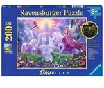 Ravensburger Puzzle - Magische Einhornnacht, 200 XXL-Teile