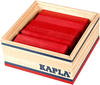 KAPLA - Holzbausteine, rot, 40er Box