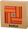 KAPLA - Holzbausteine, rot/orange, 40er Box