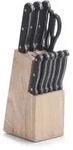 zeller Messerblock Gummibaum 13-tlg.