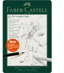 FABER-CASTELL Set Pitt Graphite Matt 11er Metalletui