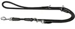 Hunter Verstellbare F&uuml;hrleine Freestyle schwarz 8 mm/200 cm