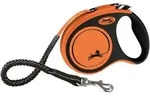 flexi Hundezubeh&ouml;r Gurt-Leine X-Treme S 5m - schwarz|orange
