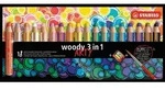 STABILO&reg; Buntstift, Wasserfarbe & Wachsmalkreide - STABILO woody 3 in 1 - ARTY -