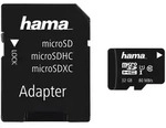 HAMA microSDHC 32GB Class 10 UHS-I 80MB/s + Adapter/Foto
