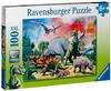 Ravensburger Puzzle - Unter Dinosauriern, 100 XXL-Teile