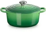Le Creuset Runder Br&auml;ter Signature &Oslash; 24cm - gr&uuml;n