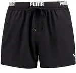 PUMA Herren Badehose Logo - schwarz