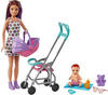Barbie „Skipper Babysitters Inc.“-Puppe und Kinderwagen-Spielset, für Kinder ab