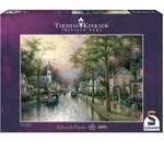 Schmidt Spiele - Puzzle - Morgen in der kleinen Stadt, 1000 Teile