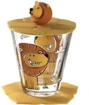 LEONARDO Kindertrinkset Bambini L&ouml;we 3-teilig - mehrfarbig