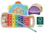 VTech 615604 - Baby - Interaktives Holz-Xylofon mit Tamburin