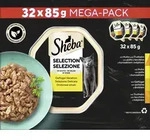 Sheba Katzennassfutter Selection in Sauce Gefl&uuml;gel-Variation Mega-Pack 32x85g