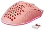 DELTACO GAMING PM80 Kabellose, leichte Gaming-Maus, RGB, Pink - pink