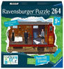 Ravensburger Puzzle - X Crime - Das verlorene Feuer - 264 Teile Puzzle-Krimispiel