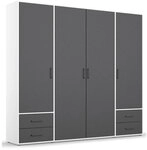 Rauch M&ouml;belwerke Rauch Dreht&uuml;renschrank Voyager 4-t&uuml;rig, 4 Sch&uuml;be AG450.31V4