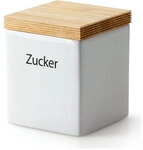 Continenta Vorratsdose eckig mit Holzdeckel 03912000