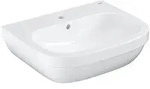 GROHE EURO-Keramik Waschtisch 60 x 48 cm mit Hahnloch & &Uuml;berlauf, wei&szlig;
