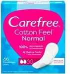 Carefree Slipeinlagen Cotton Feel Normal ohne Duft 56er