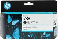 HP 738 (498N4A) - Schwarz - Druckerpatrone