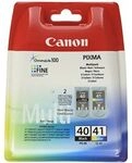 Canon PG-40 / CL-41 - Schwarz + 3 Farben - Druckerpatrone - Multipack