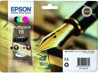 Epson 16 (C13T16264012) Druckerpatrone 4-Farben Multipack