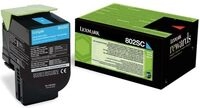 Lexmark 80C2SC0 (802SC) - Cyan - Toner