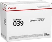 Canon 039 BK - Schwarz - Toner