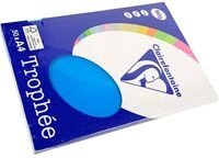 Clairefontaine Karibik blau A4 Farbiges Papier 160 g/m&sup2; (50 Blatt)