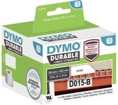 Dymo Durable 2112290 Etikett Schwarz auf Wei&szlig;