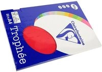 Clairefontaine Kirschrot A4 Buntes Papier 160 g/m&sup2; (50 Blatt)