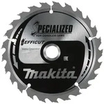 Makita EFFICUT S&auml;geblatt 260x2,15x30 24Z Holz f&uuml;r Akku-Handkreiss&auml;gen E-07705