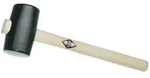 Picard Gummihammer ES 130 x 75 mm Hammer flache Bahnen Eschenstiel