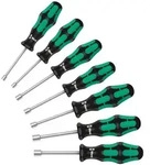 Wera 395 HO/7 SM Steckschl&uuml;ssel Schraubendreher Satz 7tlg Kraftform 05029510001